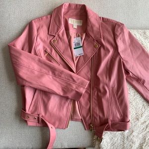 Michael Kors Vegan Leather Jacket